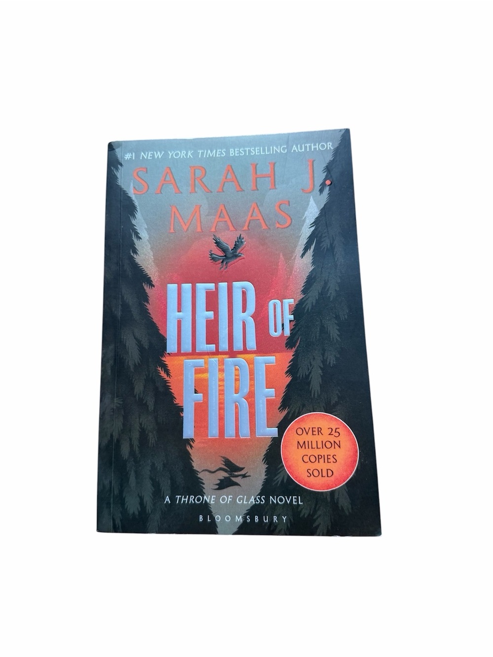 Heir of Fire by Sarah J. Maas Paperback - Throne of Glass Series Book 3⁠